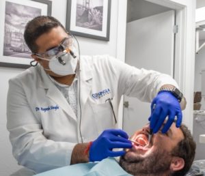 Duncanville dentist in action