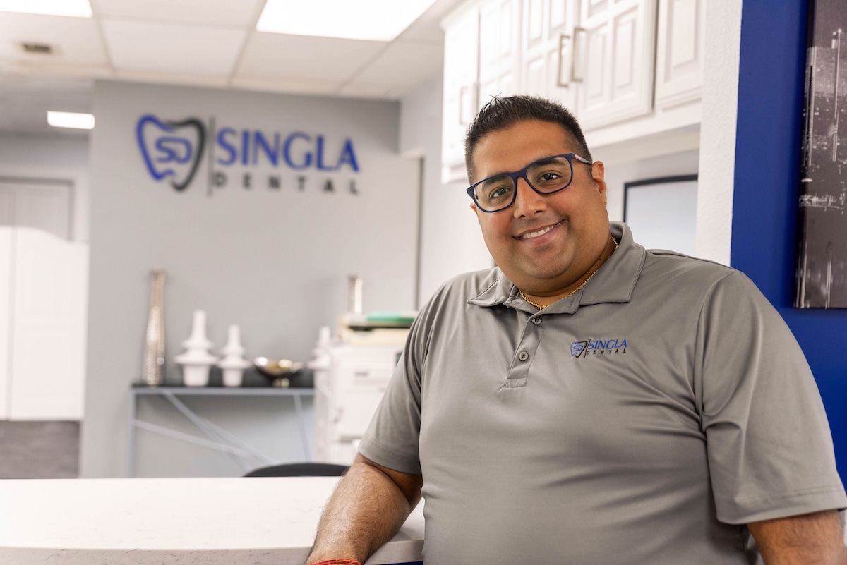 Dr. Rupesh Singla, dentist at Singla Dental in Duncanville, TX
